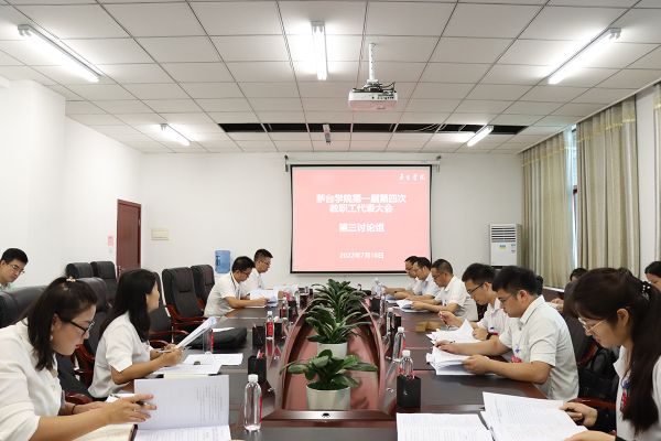 第三讨论组研讨现场